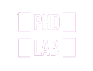 PHDlab logo negativ